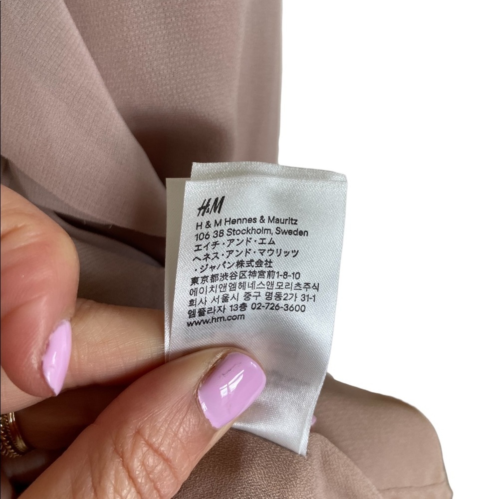 H&M Black Label Ruffle Panel Mini Dress - Picture 9 of 11